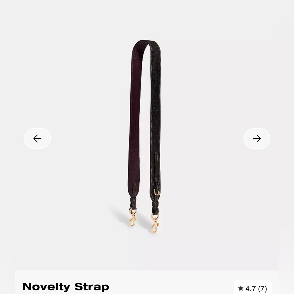 COACH Novelty Strap